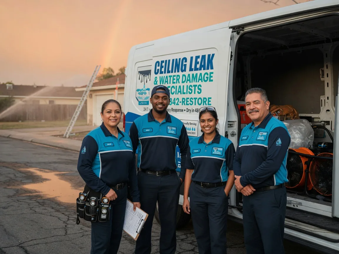 Ceiling Leak Cleanup company in Woodland, MI